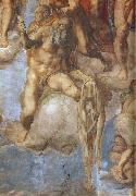 Michelangelo Buonarroti The Last Judgment painting